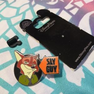Authentic Official Disney Parks Nick Wilde Pin